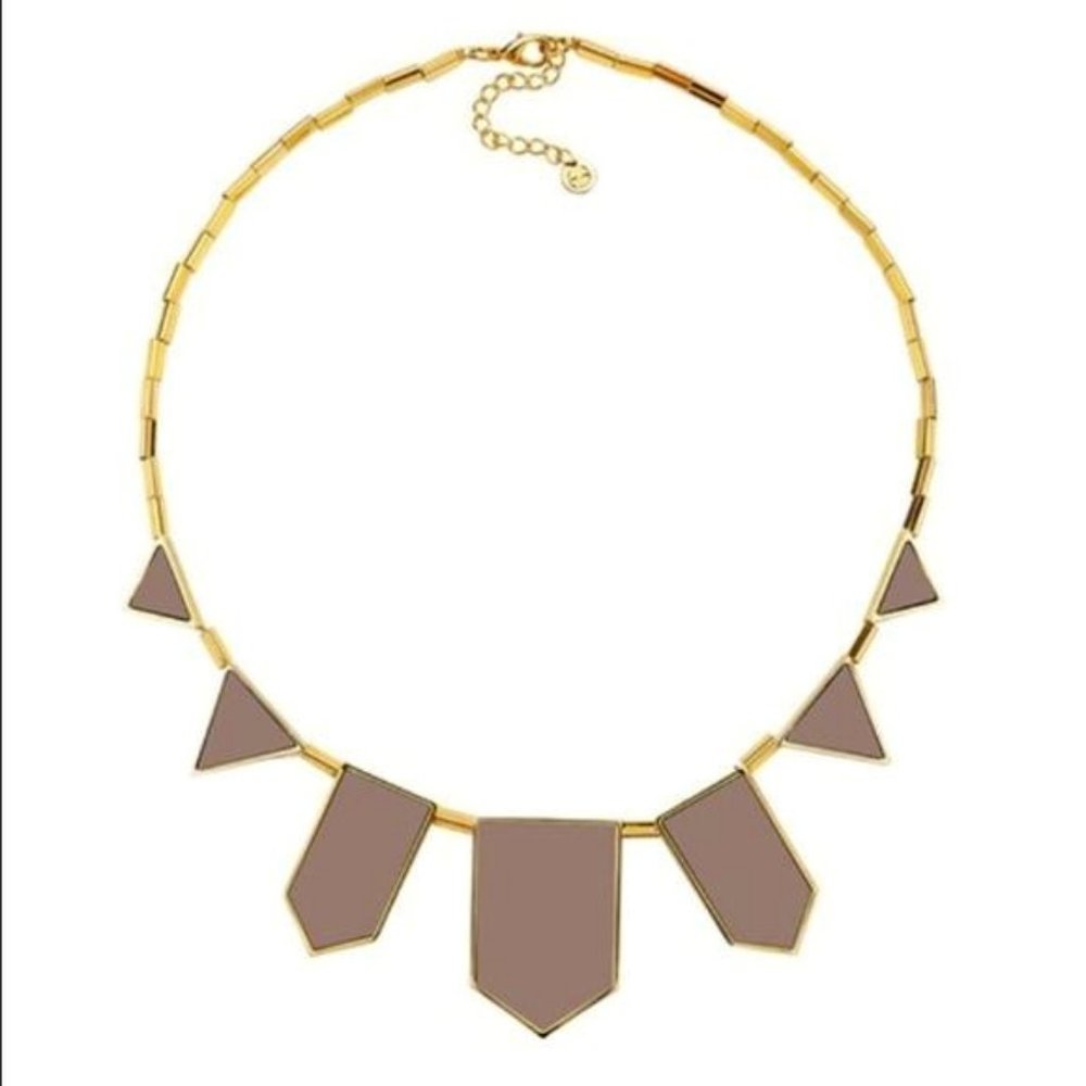 House of Harlow 1960 - Pyramid Station Necklace